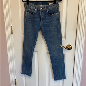 Rag and bone ankle skinny jeans